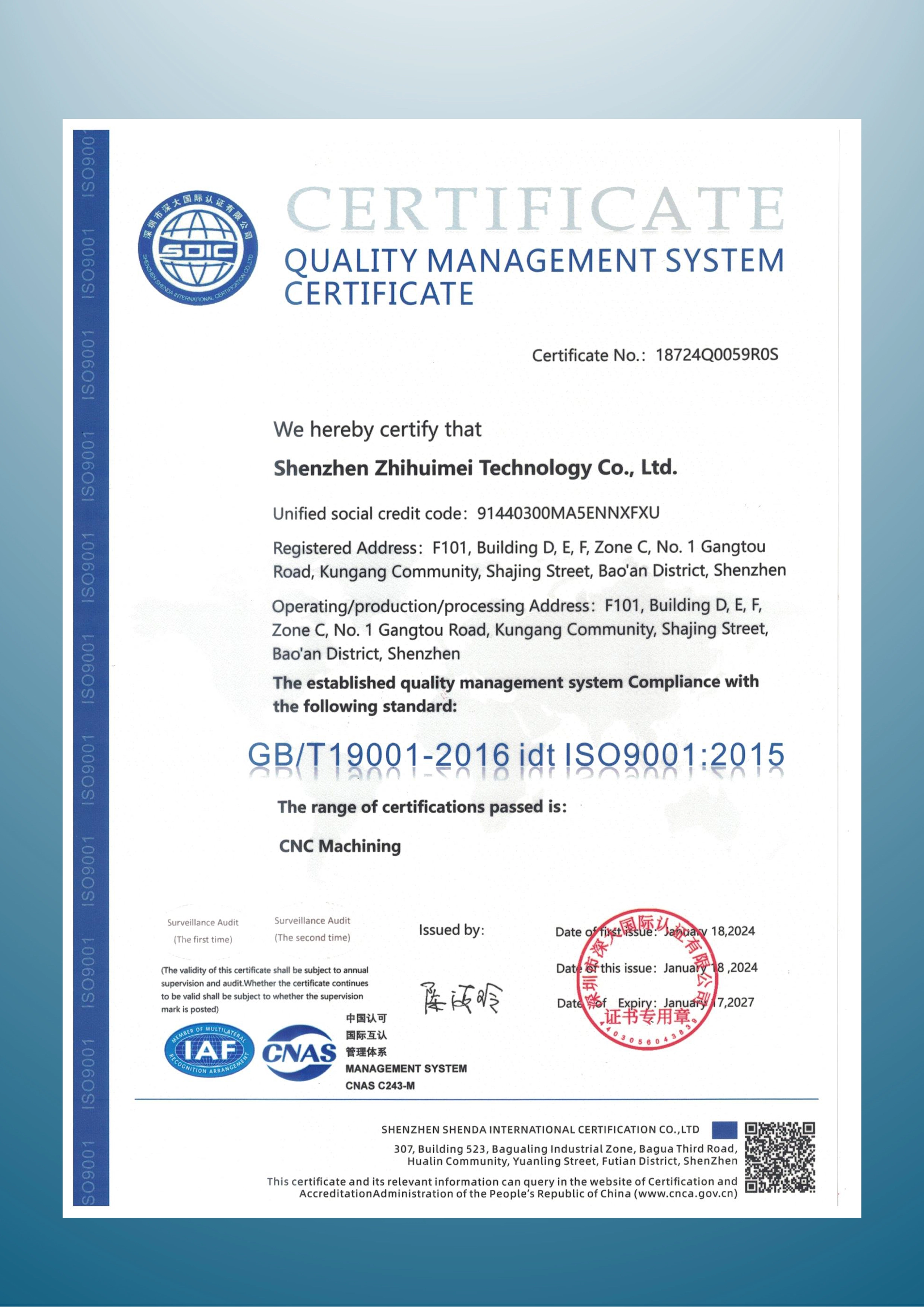 ISO 900:12015